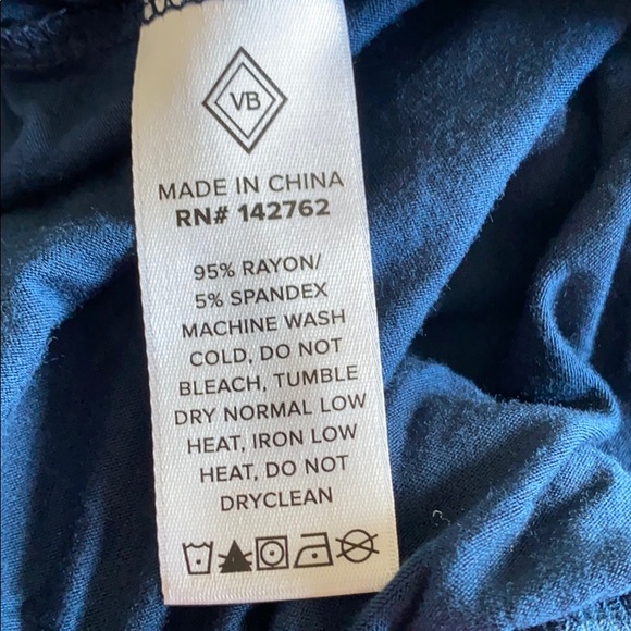 Vera Bradley Navy Allegra Pant - Picture 6 of 7